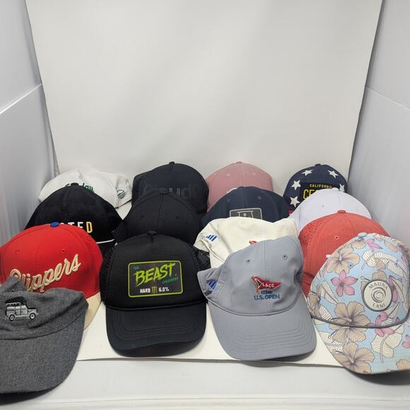 Men's Caps Lot of 15 Misc baseball and trucker hats - Picture 7 of 8
